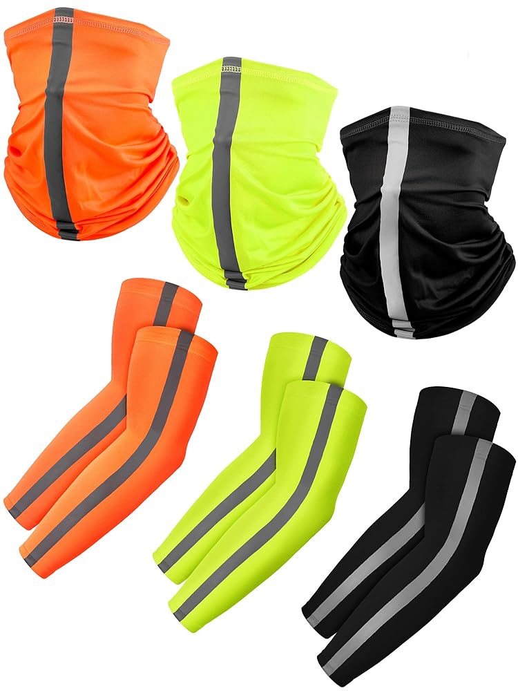Amazon.com: 6 Pieces UV Sun Neck Gaiter Protection Cooling